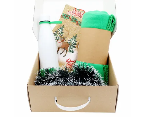 Подарочный набор Теплый вечер , зеленый