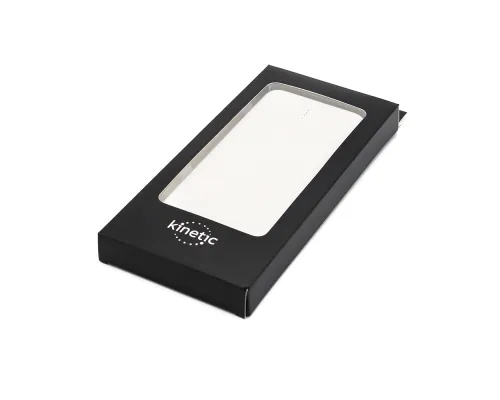 Внешний аккумулятор Saming, 10000mAh, белый