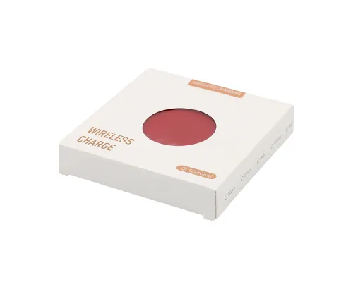 Беспроводное зарядное устройство Flappy 10W, красный