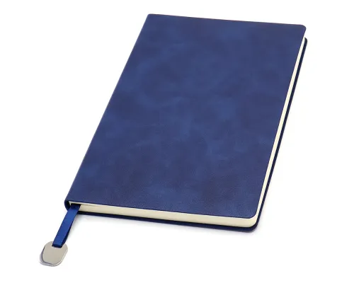 Ежедневник A5 недатированный Farfalla в мягком переплёте, синий