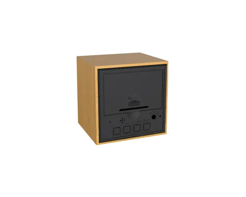 Многофункциональные часы - погодная станция, бежевые