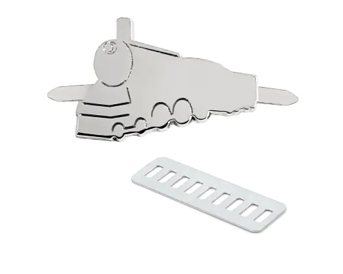 Сумка для покупок JETTA 325 г/м² с шильдом - поезд, натуральный