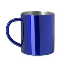 Металлическая кружка KIWAN с двойными стенками, Королевский синий
