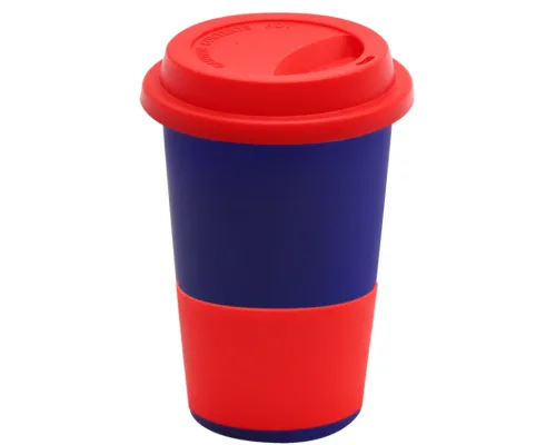 Кружка Magic To Go, темно-синий/ красный