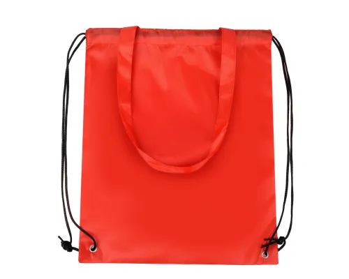 Сумка-рюкзак для покупок LUKMORY, красная