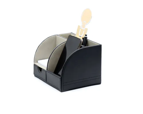 Настольный органайзер Forma c беспроводной зарядкой, черный