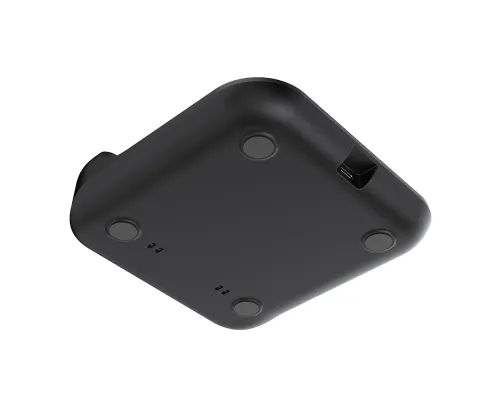 Часы с беспроводной зарядкой Drake 3в1, черный