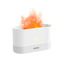Светодиодный USB увлажнитель-ароматизатор Flame, белый