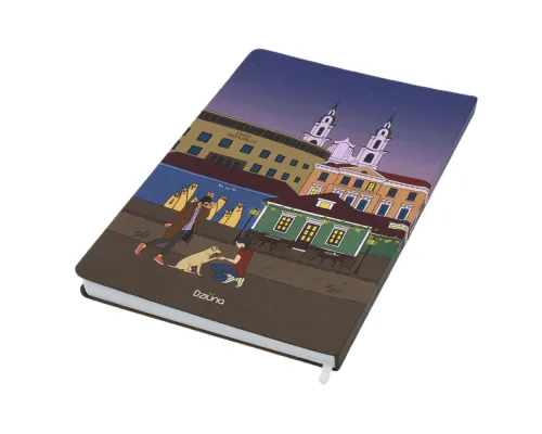 Записная книжка A5 Dziuna Зыбицкая в линейку 15,5 x 21 см