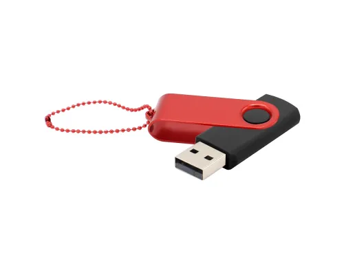 Флешка Designer To Go 2.0 USB 16Gb, черный/красный