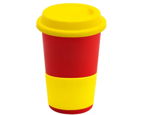 Кружка Magic To Go, красный/жёлтый