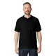 Футболка поло PREMIUM COTTON ADULT DOUBLE PIQUE, ЧЕРНЫЙ S
