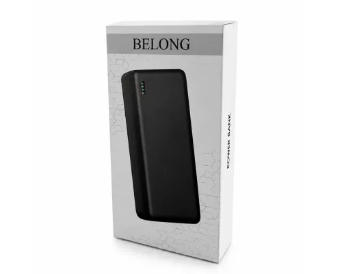 Внешний аккумулятор Belong, 20000 Mah, черный