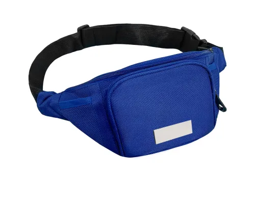 Поясная сумка SPLIT TO GO, Синий/Серебряный