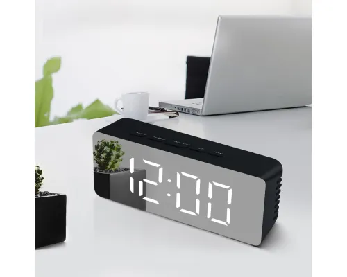 Часы-метеостанция Mirex, черные