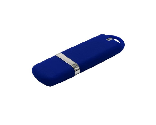 Флешка Shape с покрытием Софт Тач 16 GB, оранжевая Флешка Shape с покрытием Софт Тач 16 GB, оранжевая