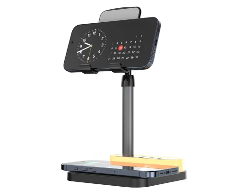 Беспроводное мультизарядное устройство Stave 15W, черный