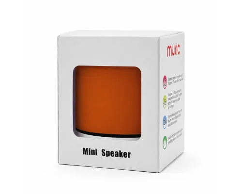 Беспроводная Bluetooth колонка Attilan (BLTS01), оранжевая