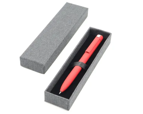 Ручка Espada в коробке Collin, красный