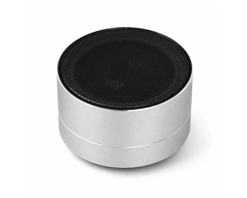 Беспроводная Bluetooth колонка MuzOn, серебристая