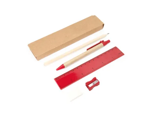 Набор LIZANA 5 предметов, Красный