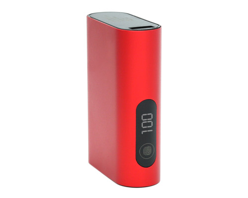 Внешний аккумулятор в металлическом корпусе Wōdan, сенсорный, 10000mAh, красный Внешний аккумулятор в металлическом корпусе Wōdan, сенсорный, 10000mAh, красный