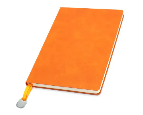 Ежедневник A5 недатированный Farfalla в мягком переплёте, оранжевый