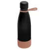 Термобутылка герметичная вакуумная Olivia To Go, чёрный/мокко