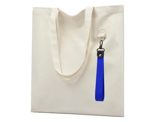Сумка для покупок LUMISSA 325 г/м² с ремувкой, натуральный/синий