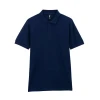 Футболка поло PREMIUM COTTON ADULT DOUBLE PIQUE, МОРСКОЙ СИНИЙ S