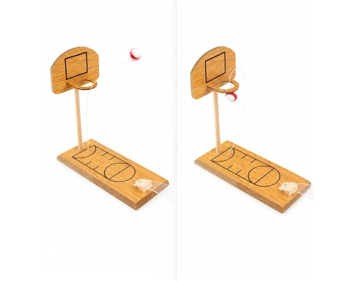 Настольная игра мини-баскетбол Win Shot, бежевый