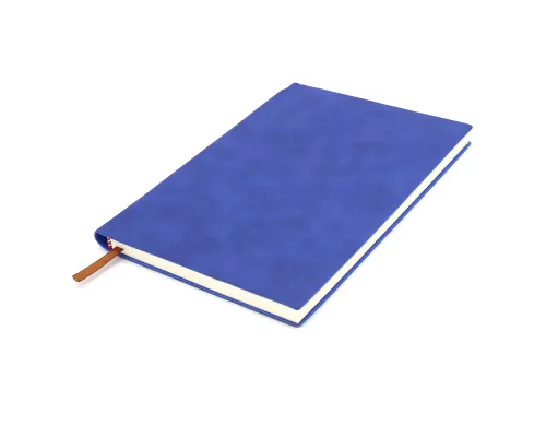 Блокнот A5 Donnie в мягком переплёте c карманом для ручки, синий