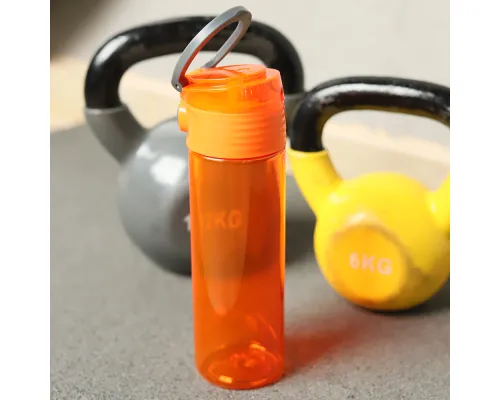 Пластиковая бутылка Barro, оранжевая