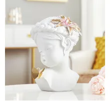 Статуэтка  "Бюст ребенка с бабочкой"