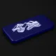 Внешний аккумулятор Kugo, 10000 mAh с подсветкой гравировки, синий