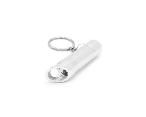 Брелок-фонарик Hook, серебристый