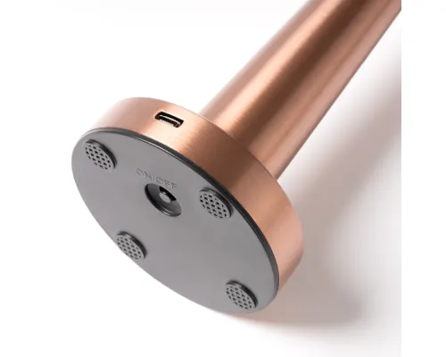 Настольная лампа REIKI cо встроенной батареей HF-8, розовое золото