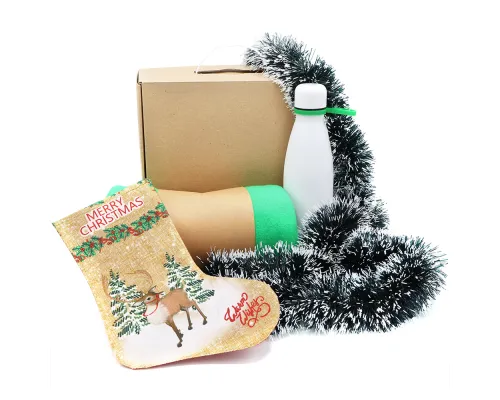 Подарочный набор Теплый вечер , зеленый