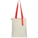 Сумка для покупок White GLOW 325 г/м² с ремувкой, красная