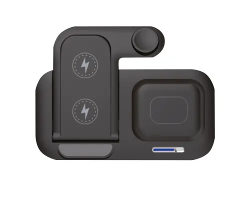 Беспроводное мультизарядное устройство Protos 15W, черный