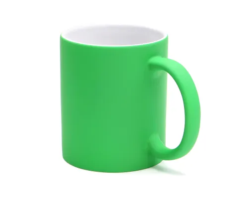 Кружка Bonn Soft, софт тач, светло-зеленая