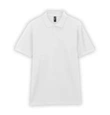 Футболка поло PREMIUM COTTON ADULT DOUBLE PIQUE, БЕЛЫЙ S