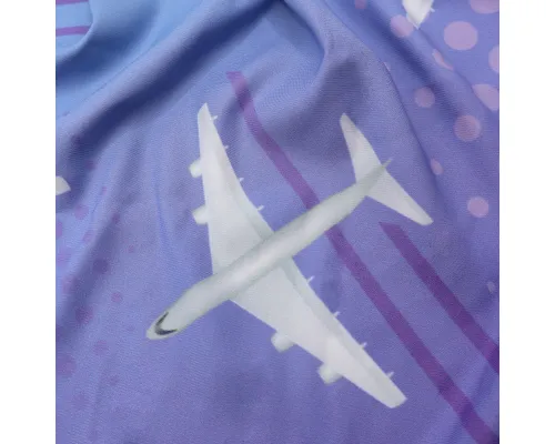 Французская косынка двухсторонняя Шарми, 35х70