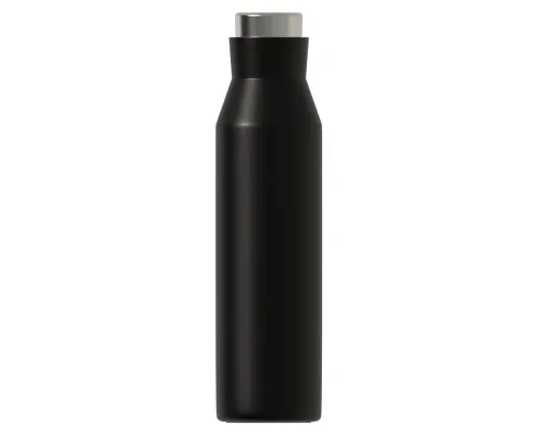 Термобутылка герметичная вакуумная Siluet, черная