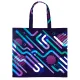 Сумка для покупок Бэгис с полноцветной печатью, длина ручек 50 см