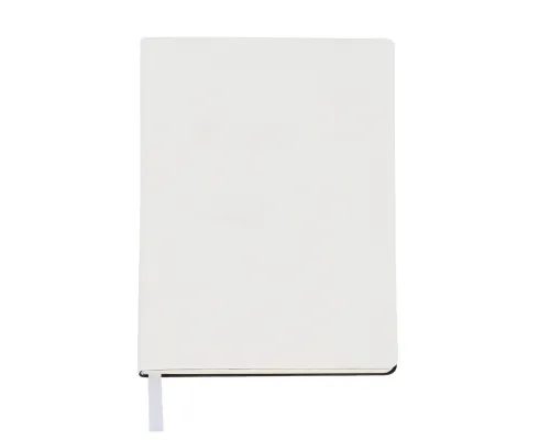 Ежедневник A5 недатированный Simflex в мягком переплёте, белый