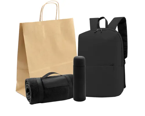 Подарочный набор FOR PICNIC, чёрный