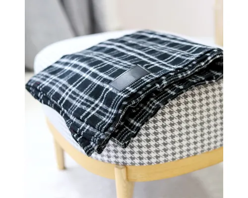 Плед акриловый Glasgo, черный