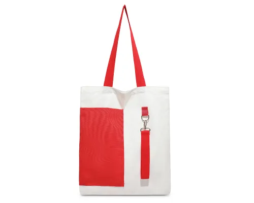 Сумка для покупок BANSHEE TO GO 325 г/м², красная/красная