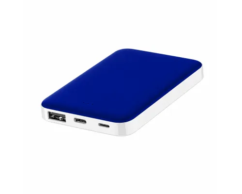 Внешний аккумулятор Fluffy, 5000 Mah, синий